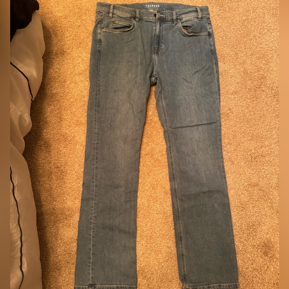 Tecovas Men’s Premium Standard Jeans Light Wash